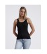 Camiseta Canalé Mujer Tirantes Negra