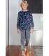Pijama Niño Spandex "Route 66" 243604 Muslher