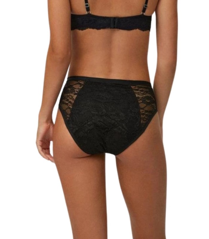 Braga Menstrual Talle Medio con Encaje