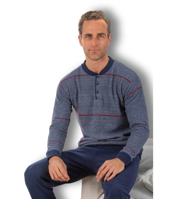 Pijama Invierno Hombre Punto Milano 245614