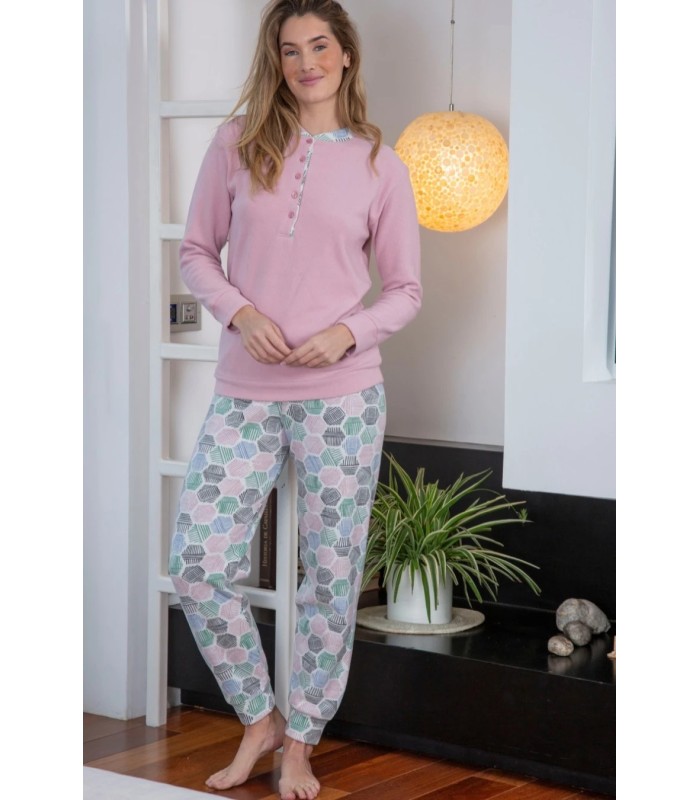 Pijama Mujer Invierno Polar 246602 Muslher