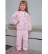 Pijama Infantil Niña Coralina "Conejitos" 242612 Muslher