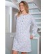 Camisón Mujer Invierno Estampado 247603 Muslher