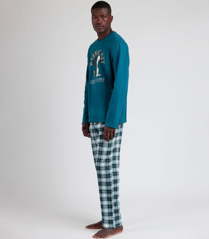 Pijama Hombre Algodón Snoopy 62011 PEANUTS