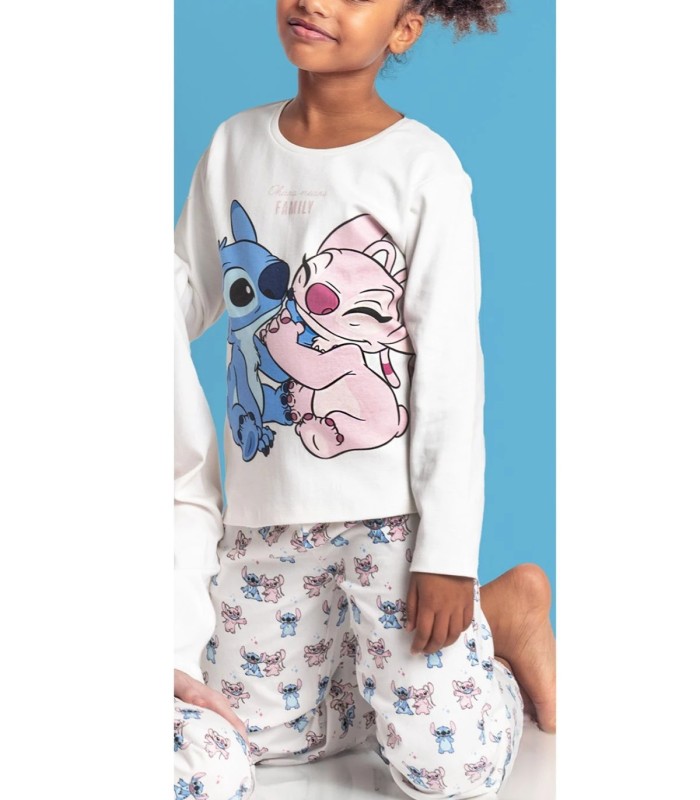 Pijama Invierno Niña Stitch 62249 Disney