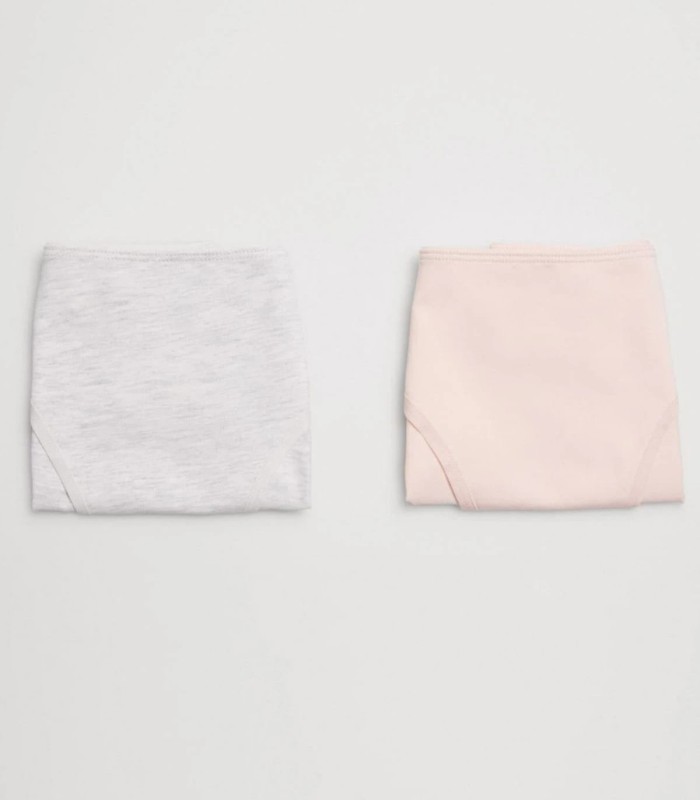Bragas Niña 18803 Pack de 2 Gris/Salmón