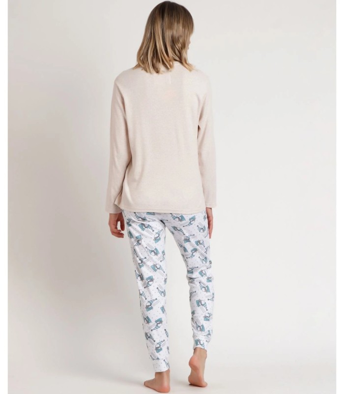 Pijama Invierno Mujer Interlock 62429 PEANUTS