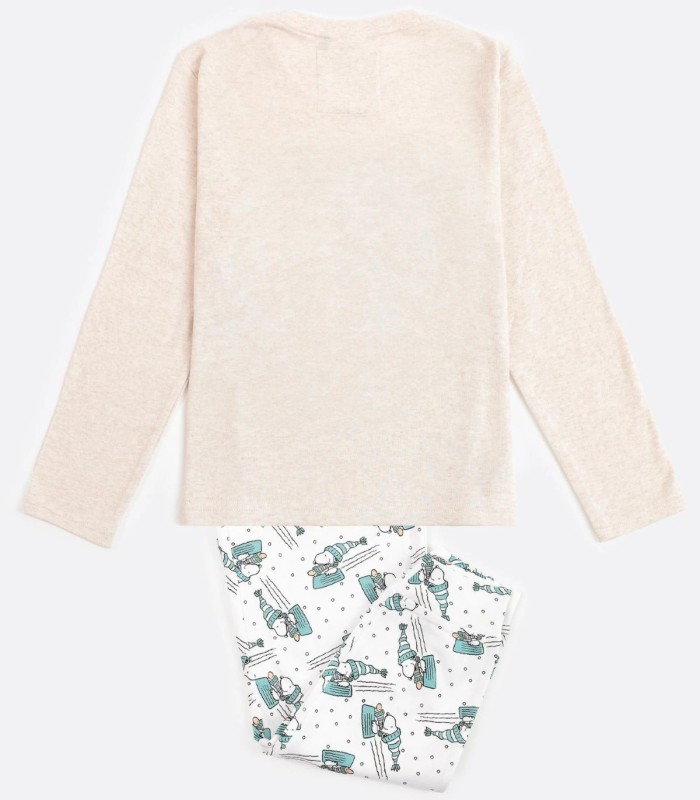 Pijama Invierno Niña Interlock 62456 Peanuts