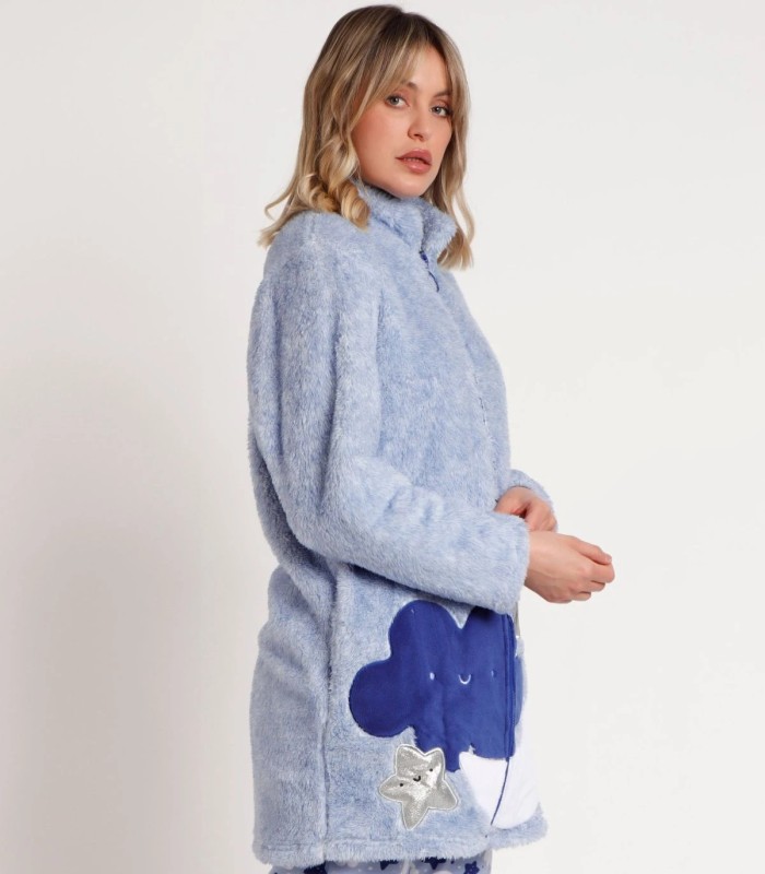 Bata Calentita ADMAS para Mujer con Cremallera "Dreams Come True"
