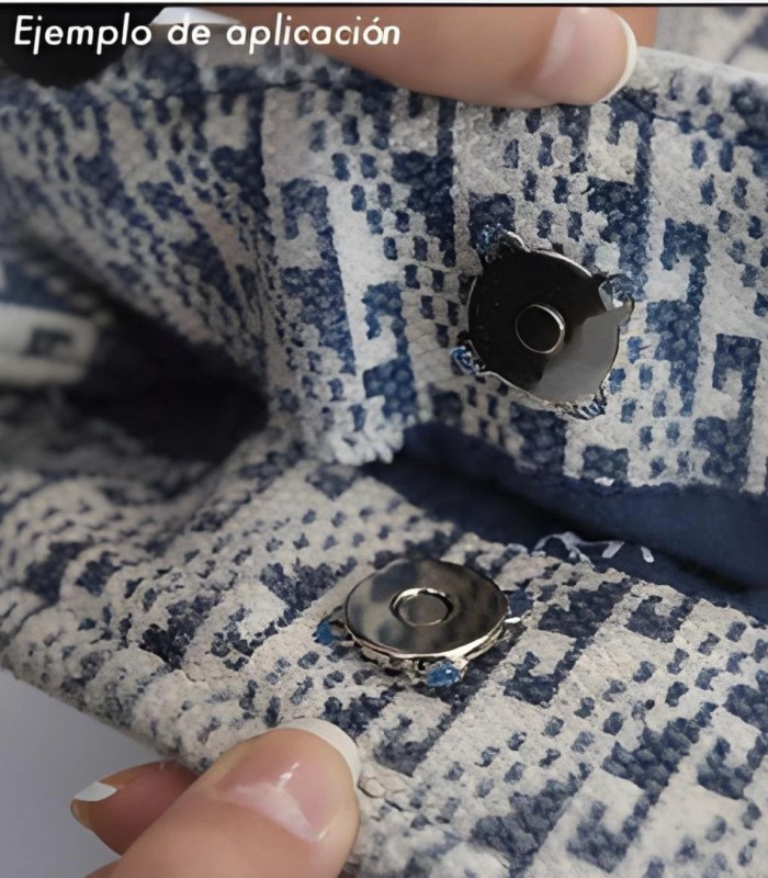 Broche Imán para Coser en Prendas y Accesorios 16mm y 20mm