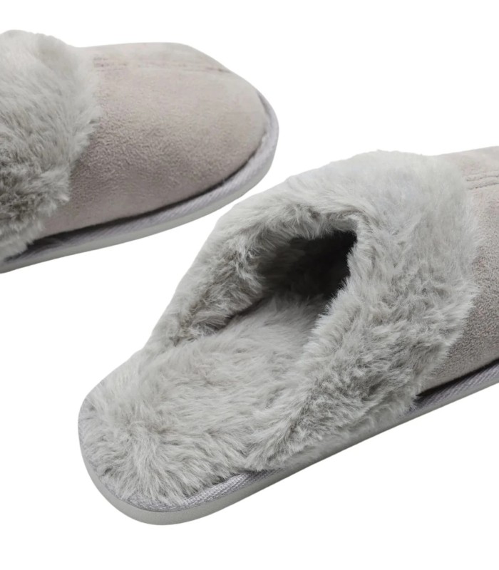 Zapatillas de Casa Mujer Gris Ysabel Mora