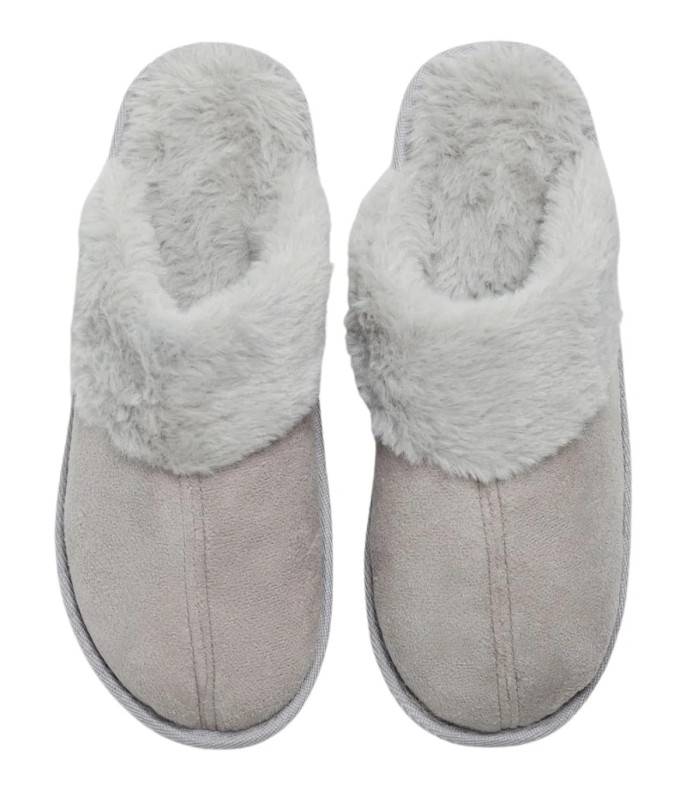 Zapatillas de Casa Mujer Gris Ysabel Mora