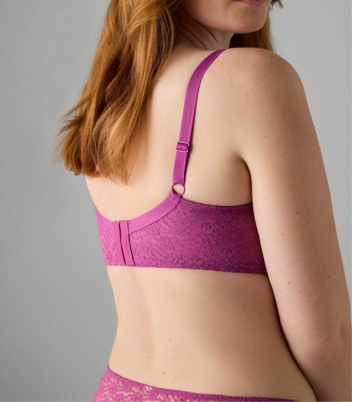 Sujetador Encaje Buganvilla Ysabel Mora