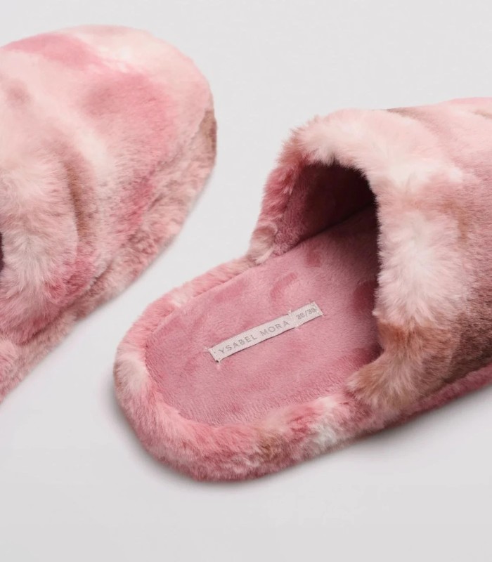 Zapatillas de Casa Mujer Difuminado Rosa Ysabel Mora