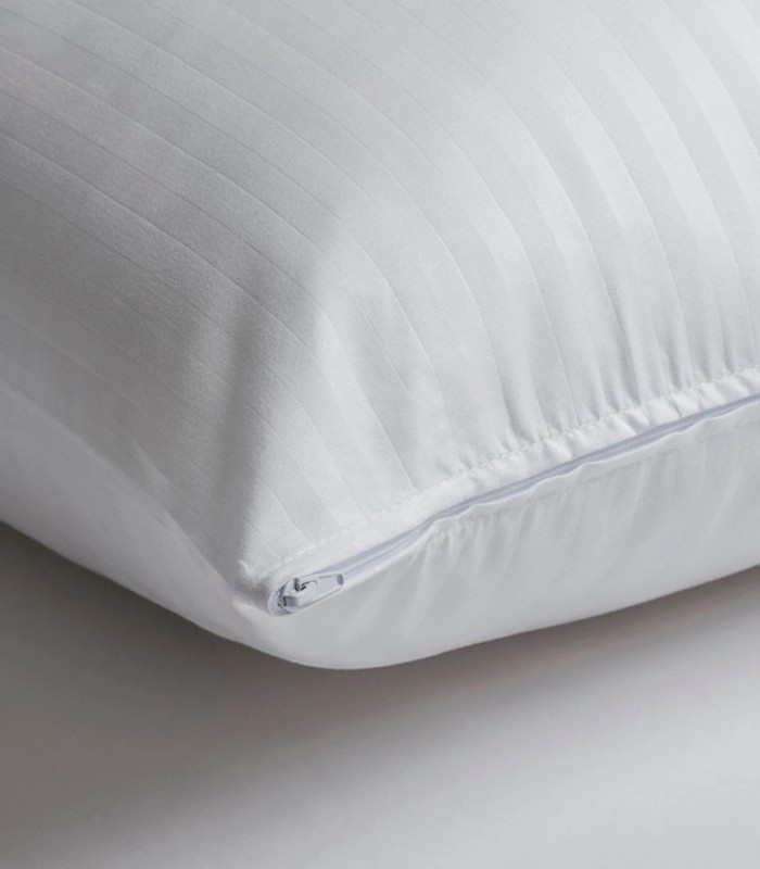 Funda de Almohada Velfont Raso Labrado - 100% Algodón con Cremallera