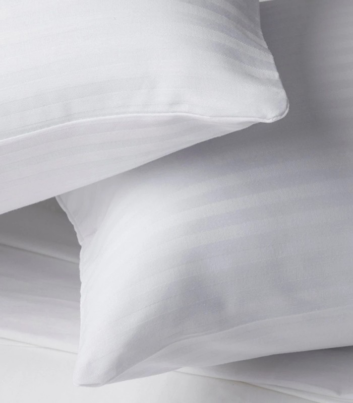 Funda de Almohada Velfont Raso Labrado - 100% Algodón con Cremallera