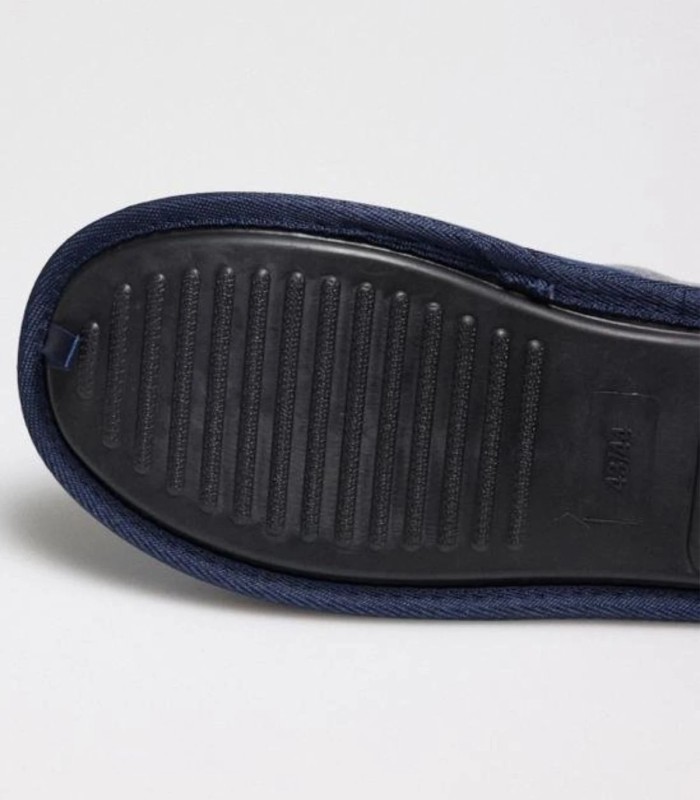 Zapatillas de Casa Hombre Azul Marino Ysabel Mora