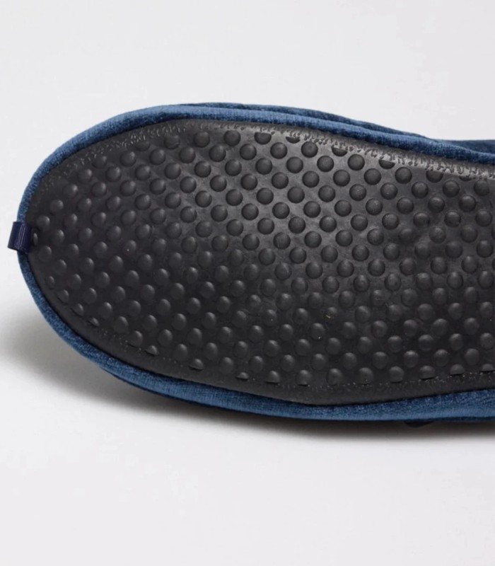 Zapatillas de Casa Hombre Azul Marino de Ysabel Mora