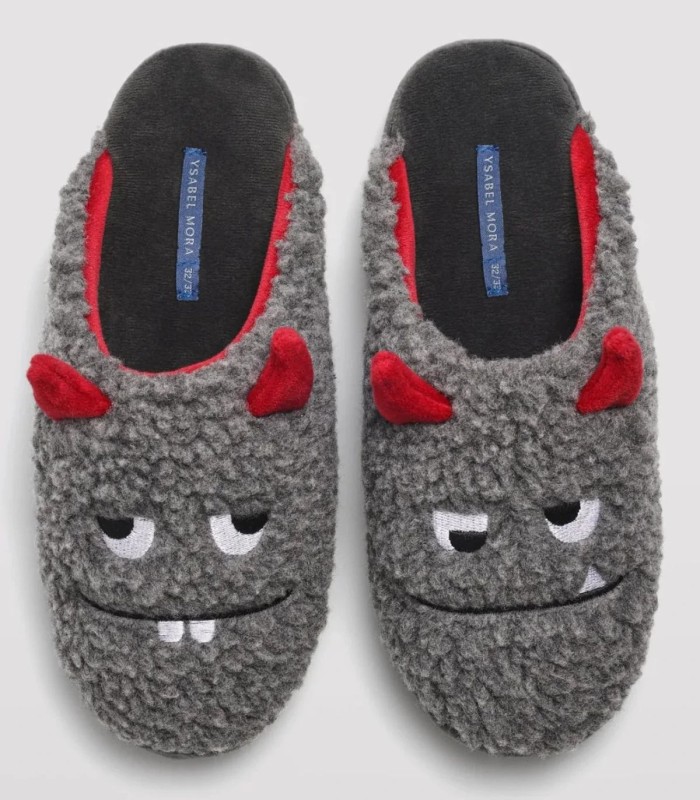 Zapatillas de Casa Niño Monstruo de Ysabel Mora