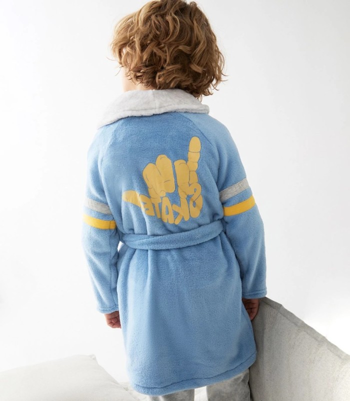 Bata Infantil de Coralina Board - Azul (Tallas 2 a 16 años)