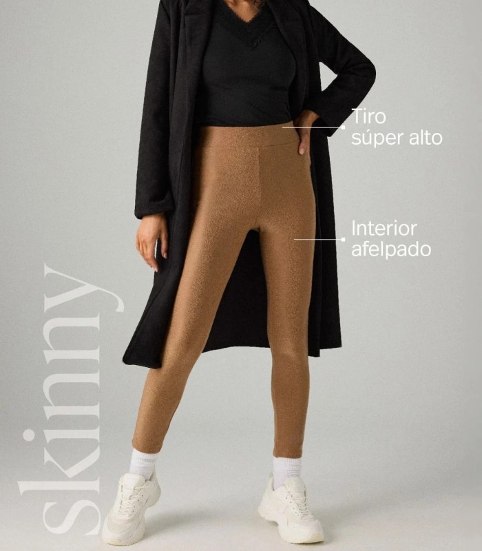Leggings Térmicos Mujer Efecto Piel Toffe  70293 Ysabel Mora