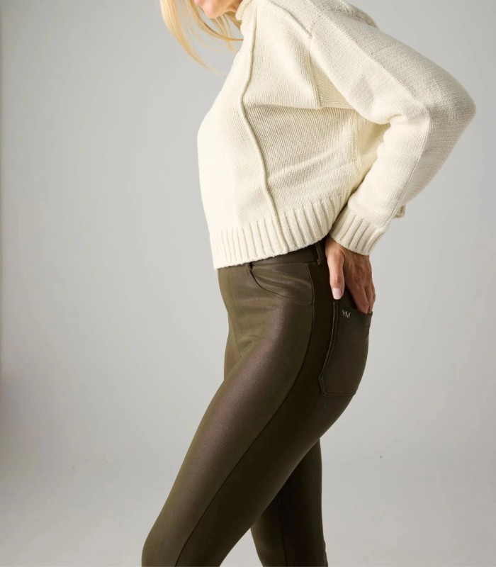 Pantalones Térmicos Mujer Eucaliptus Efecto Piel de Ysabel Mora