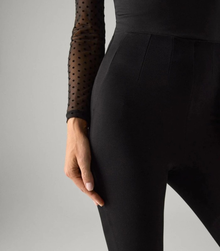 Legging Mujer Negro Efecto Moldeador 70412 Ysabel Mora