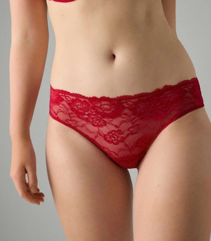 Braga de Encaje Roja Ysabel Mora