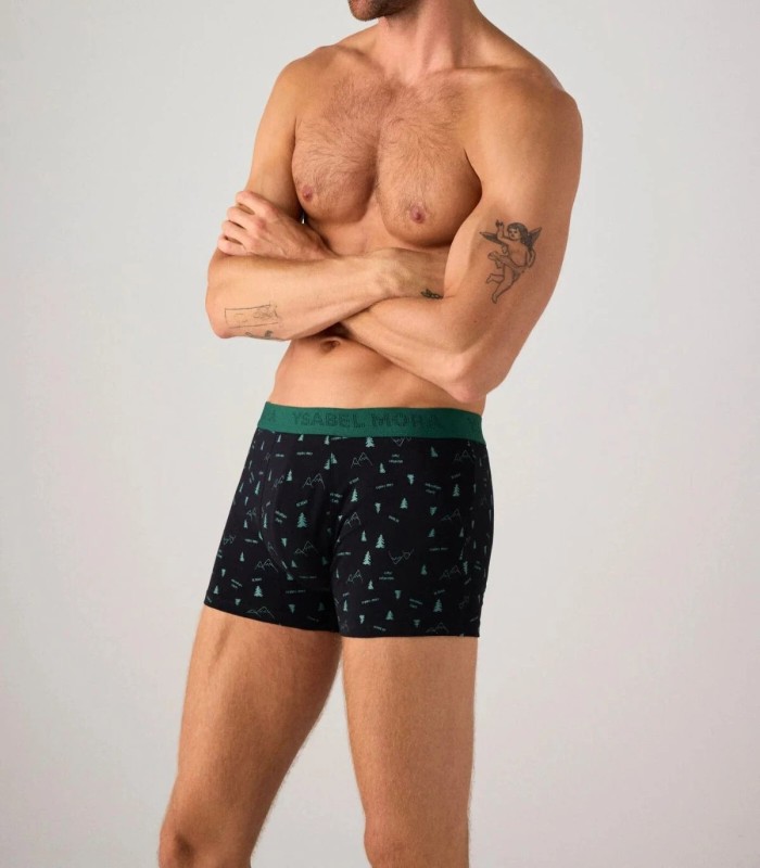 Pack de 2 Bóxers 20368 Ysabel Mora con Estampados de Montaña