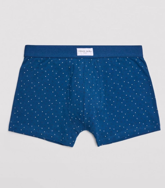 Pack de 2 Bóxers Estampados Marino y Gris 20372 Ysabel Mora
