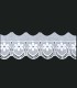Tira Bordada 3.5 Cm Blanca
