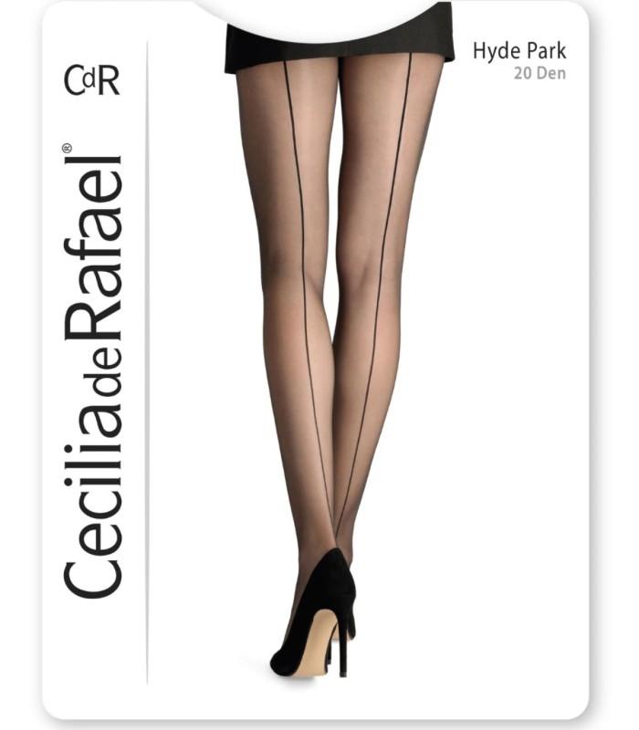 Panty Mate con Costura Trasera - Hyde Park 20 Den de Cecilia de Rafael