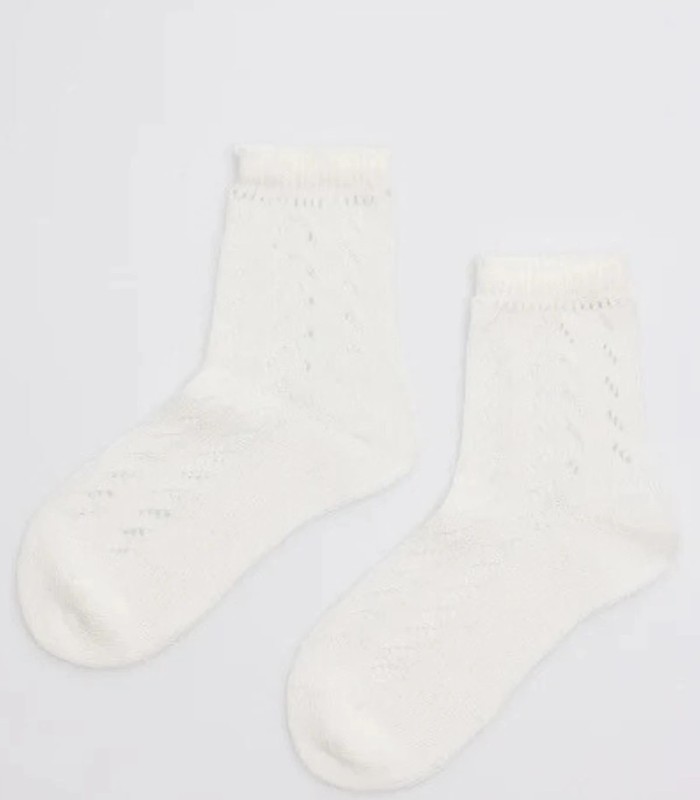 Calcetín Infantil Calado Ysabel Mora 52344