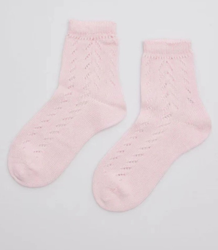Calcetín Infantil Calado Ysabel Mora 52344