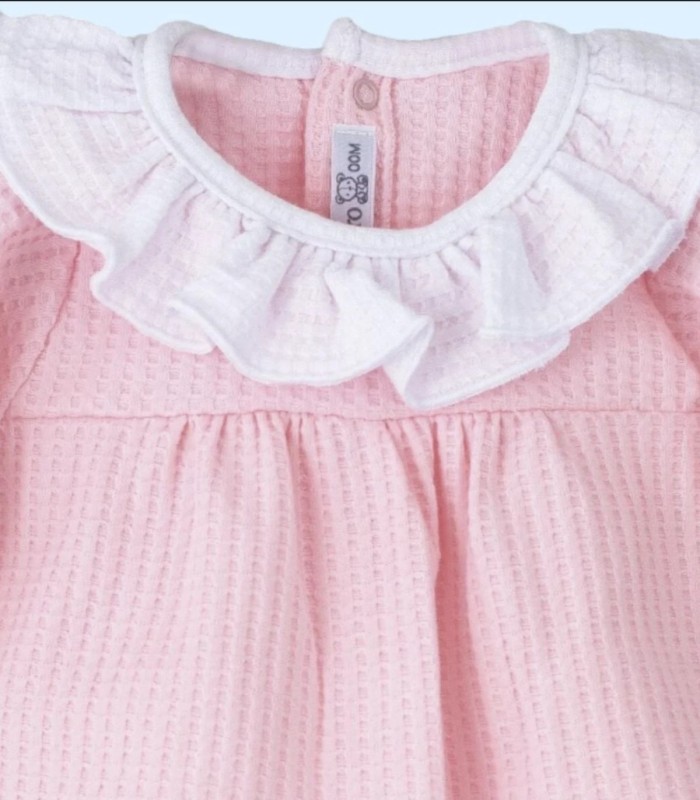 Conjunto Polaina Bebé Rosa Calamaro Aral 11095