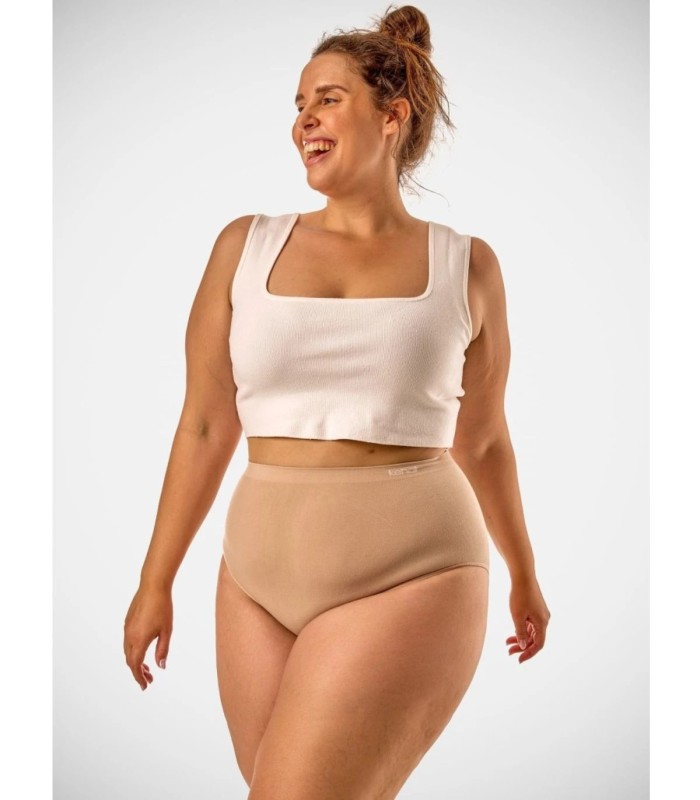 Pack de 2 Bragas Altas Algodón Sin Costuras 2320 Kehat