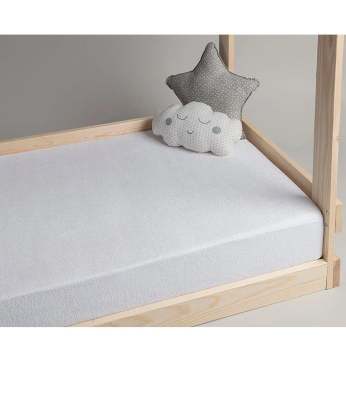 Protector Colchón Cuna Rizo Impermeable Velfont 60X120 cm