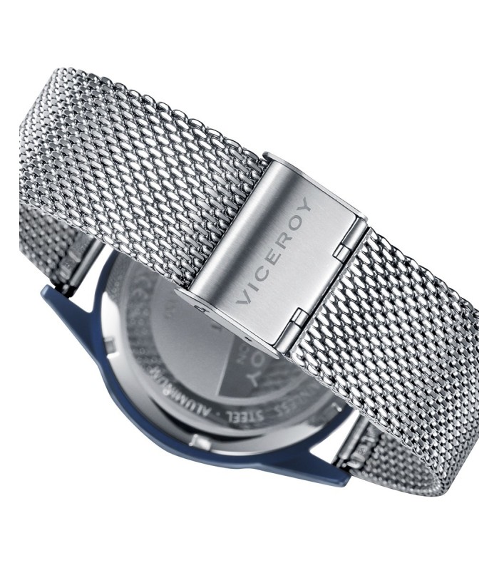Viceroy 471159-39 Reloj Hombre Cuarzo Multifunción AluminioTamaño 42 mm Malla Milanesa - 471159-39
