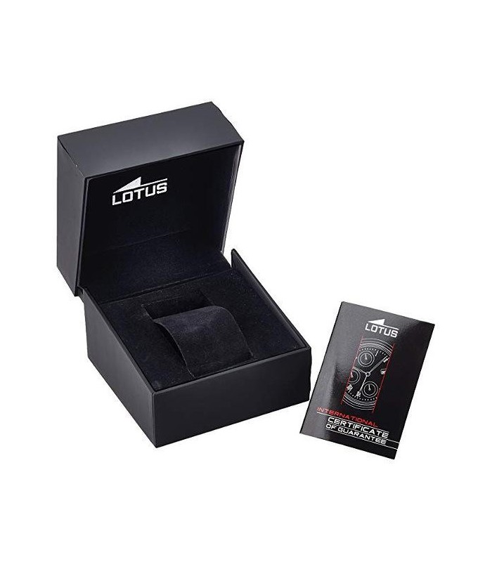 Lotus Reloj Hombre Acero Cuero - 18374/1