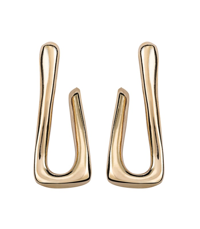 Uno de 50 PEN0795ORO0000U For U Pendientes Mujer Chapdo en Oro Tamaño 10 x 33 mm - 000500748