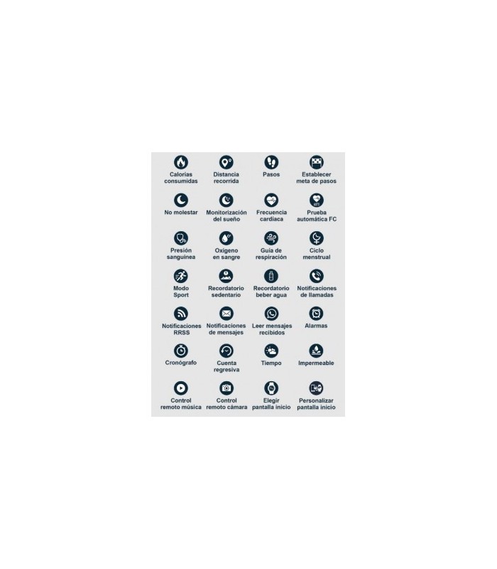 Marea Smartwatch B58010/1 Resinas Caucho Tam 37 mm - B58010/1