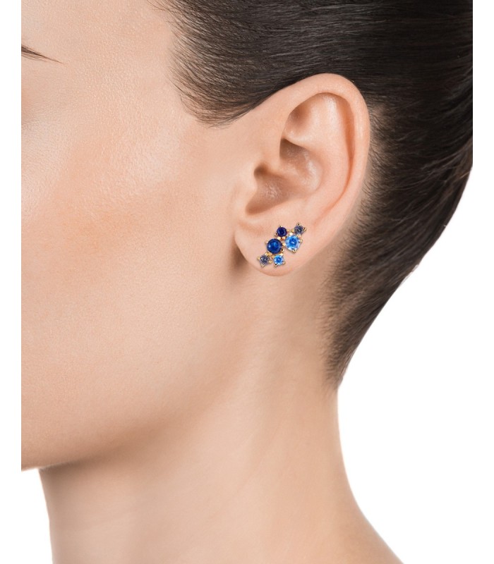 Viceroy Jewels 13134E100-33 Pendientes Mujer Plata Dorada Piedras - 000750228