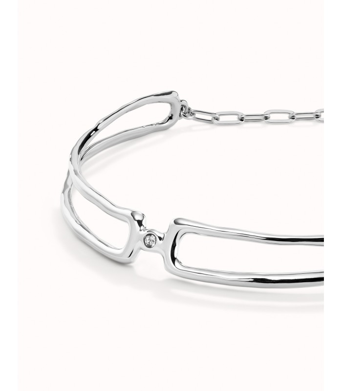 Uno de 50 COL1935BLNMTL0U Ser Indomable Collar Mujer Chapado Plata Choker - 000500015