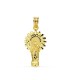 Medalla Virgen del Pilar Oro 18 ktes Tam 10 x 20 mm - 000022475