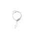 Uno de 50 COL1306MTL0000U PLUMA Collar de Mujer Baño de Plata - 000500446