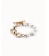 Uno de 50 PUL2364BPLORO0M Pearl & Matck Pulsera Mujer Chapado Oro - 000500816