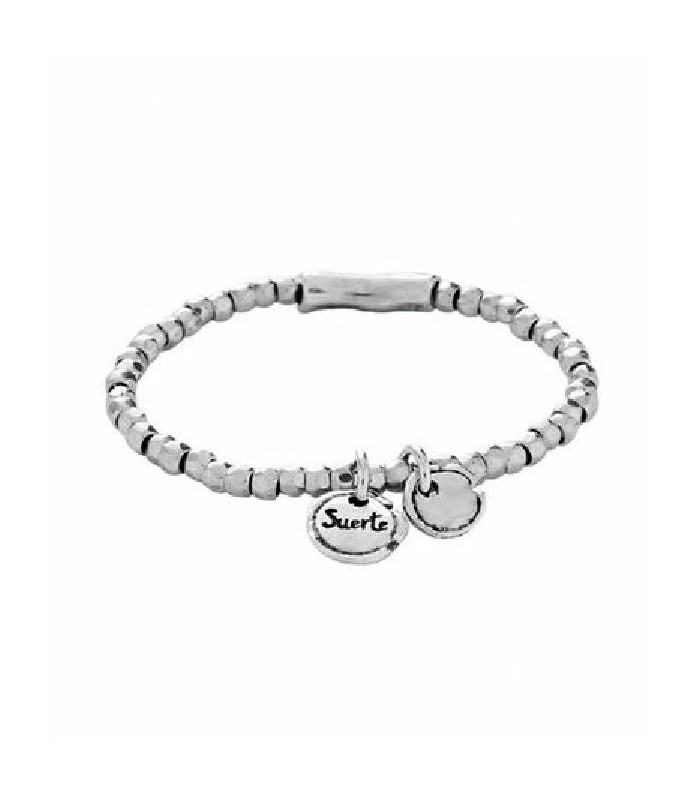 Uno de 50 PUL1597MTL0000M Suerte Certificada Pulsera Mujer Chapado Plata - 000500375