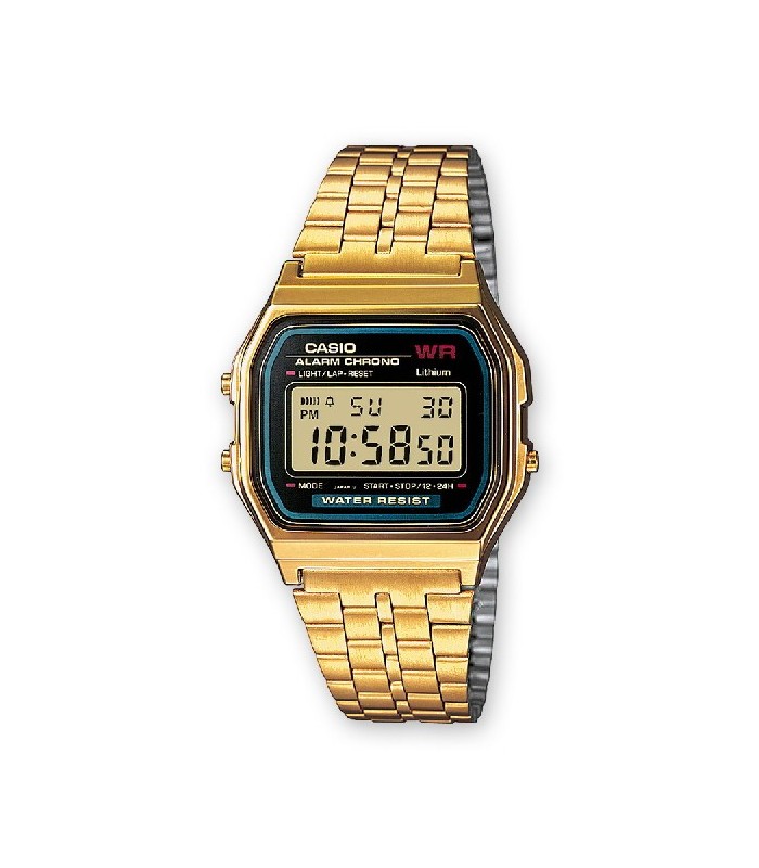 Casio Original A159WGEA-1EF Reloj Unisex Digital Dorado - 000360052