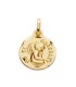 Medalla Niño Oro 18 ktes Ángel de la Guarda Macizo Tam 16 mm - 000020686