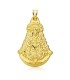 Medalla Unisex  Oro 18 ktes Virgen del Rocio 28 x 36 mm - 000020916